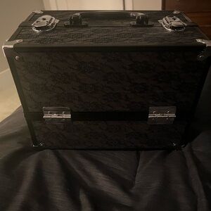 Black Lace Makeup Case